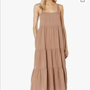 The Drop Women's Brit Tiered Ankle Maxi Tent Dress